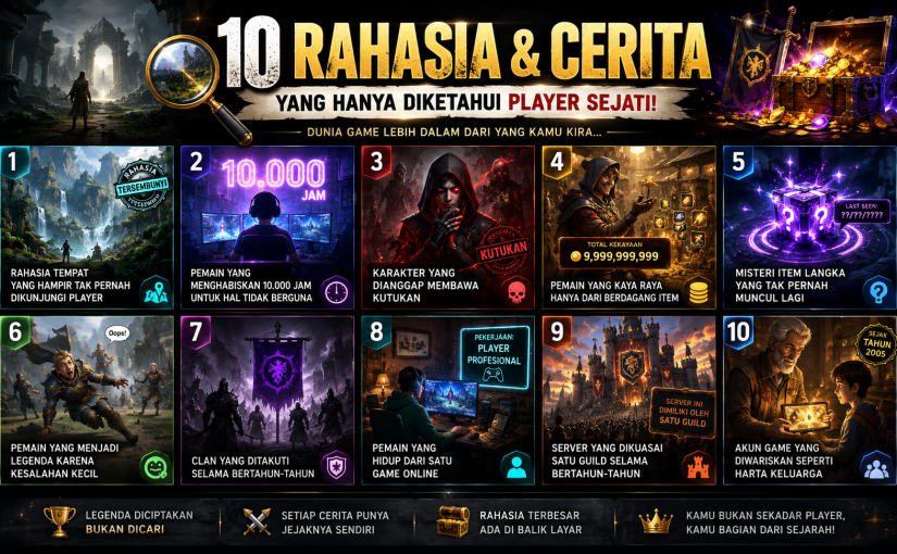Terjebak Nostalgia: Kisah Gamer yang Menghabiskan 10.000 Jam untuk Hal Tidak Berguna